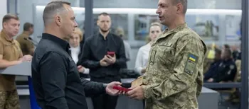 Двом прикрдонникам з Луцької громади Міністр внутрішніх справ України вручив державні нагороди (фото)