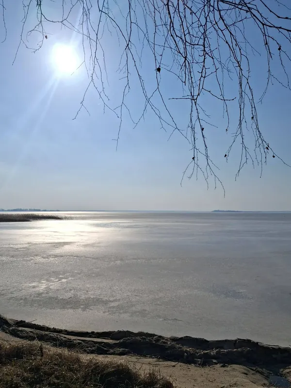 Крига, сонце і весна: Світязь огорнули перші теплі промені (фото)