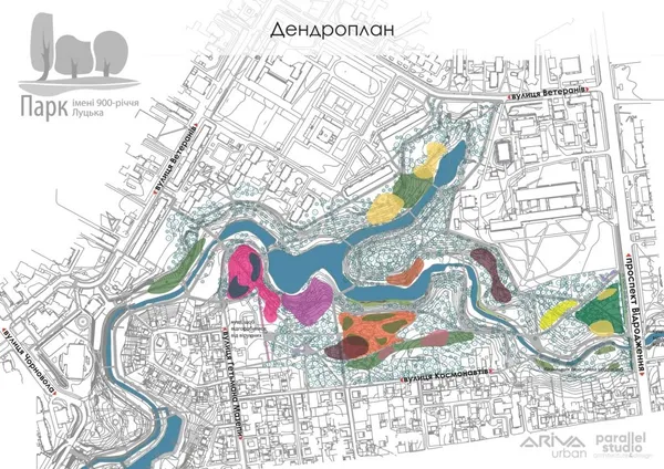 Реконструкція парку 900-річчя Луцька: повна концепція (фото)