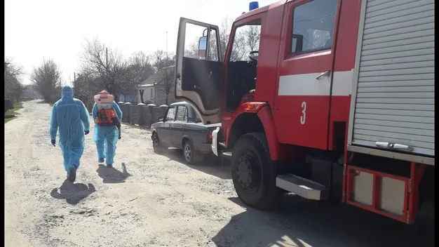 Дезінфекція: волинські рятувальники обробили майже 500 об'єктів (відео)