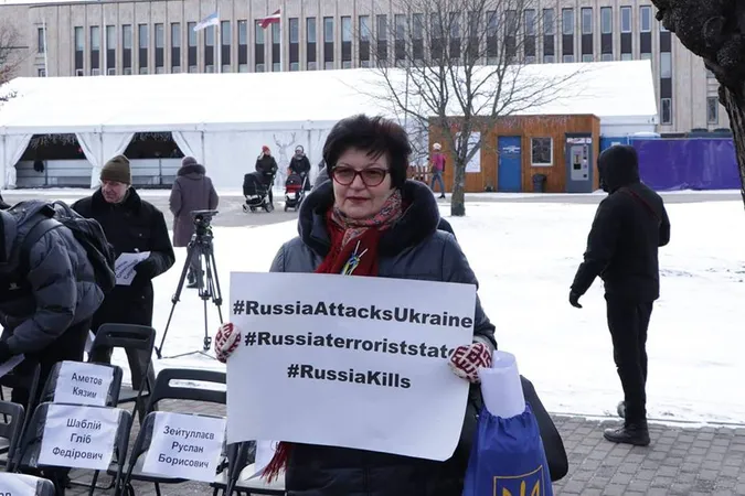 У Ризі закликали звільнити українських політв’язнів із російських тюрем (фото)