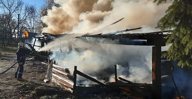 На Волині за добу сталися три пожежі (фото)