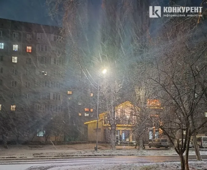 Неочікувано: напередодні Різдва Луцьк засипає снігом (фото, відео)
