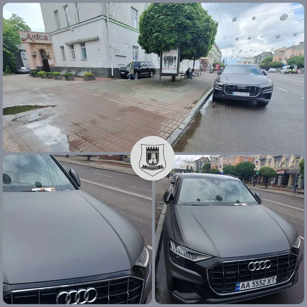 У Луцьку водій елітної автівки вдавав, що його вже оштрафували муніципали