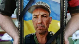 Загинув під Торецьком: на Волині провели в останню дорогу воїна Юрія Клевця (фото)