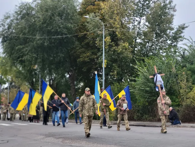 На Ковельщині попрощалися із загиблим воїном Михайлом Гарбузом (фото)