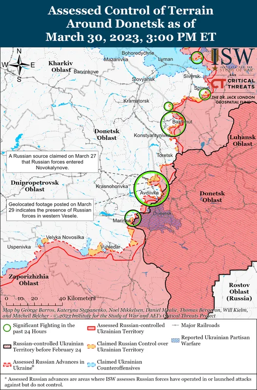 Росіяни у Бахмуті зменшили темпи наступу, – ISW (фото)