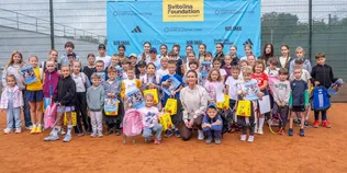 Відома тенісистка Еліна Світоліна провела майстерклас для дітей у Нововолинську