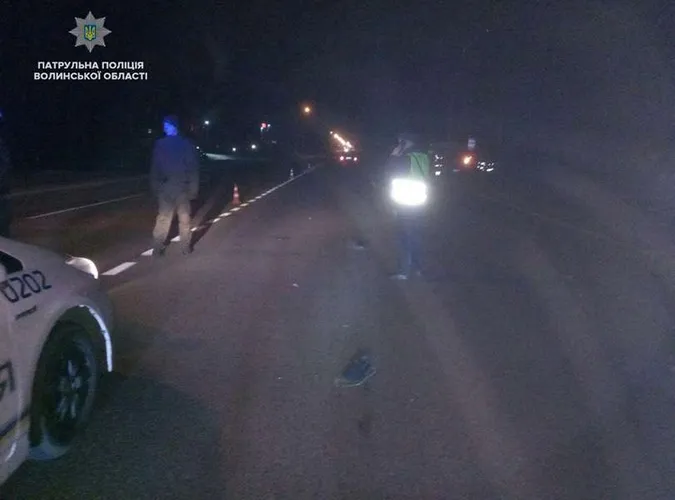Показали відео з місця аварії біля Луцька, в якій загинув Юрій Яцюк