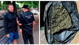 У Луцьку зловили військового в СЗЧ, який тримав у підвалі цілий пакет «трави»