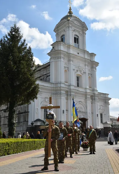 У Луцьку попрощалися з головним сержантом бригади «Хартія» Олександром Ющенком (фото)