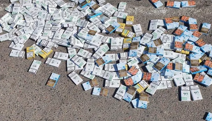 На Волинській митниці вилучили 161 тисячу пачок сигарет