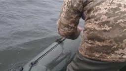 З озера Люцимер витягли пів кілометра риболовецьких сіток (фото)