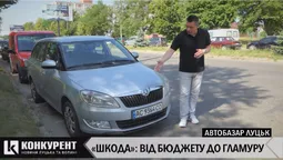 Луцький автобазар: які моделі «шкода» пропонує вторинний ринок (відео)