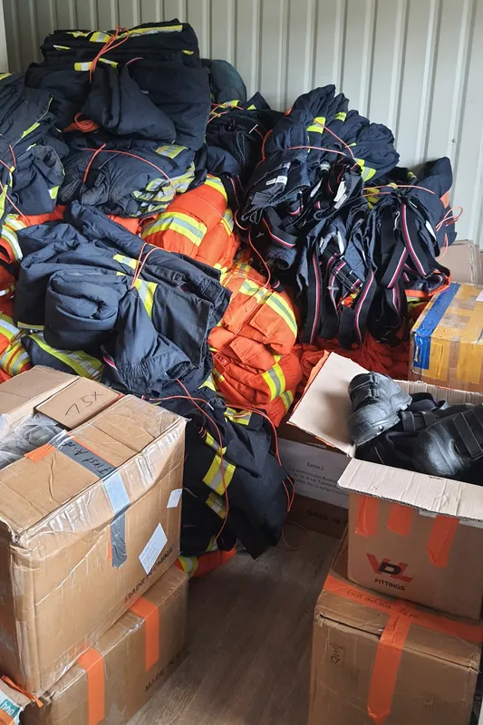Німецькі волонтери вчергове привезли обладнання волинським пожежникам