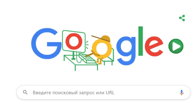 Google запустив антикарантинний дудл-марафон з інтерактивними іграми