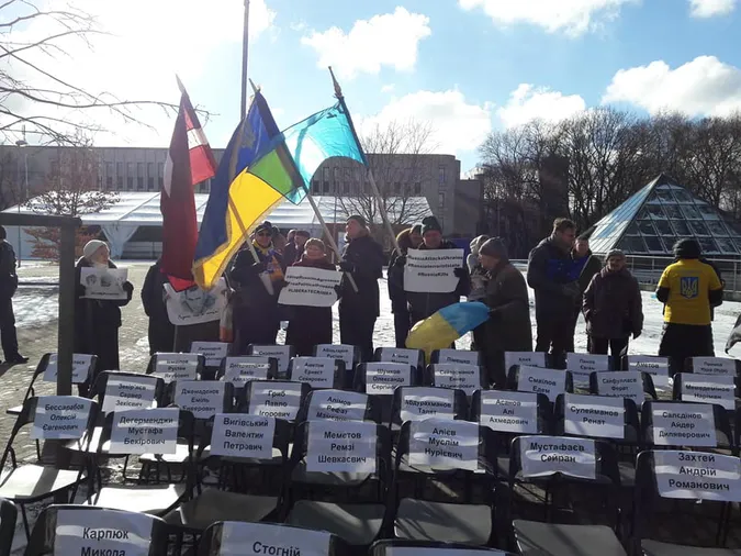 У Ризі закликали звільнити українських політв’язнів із російських тюрем (фото)