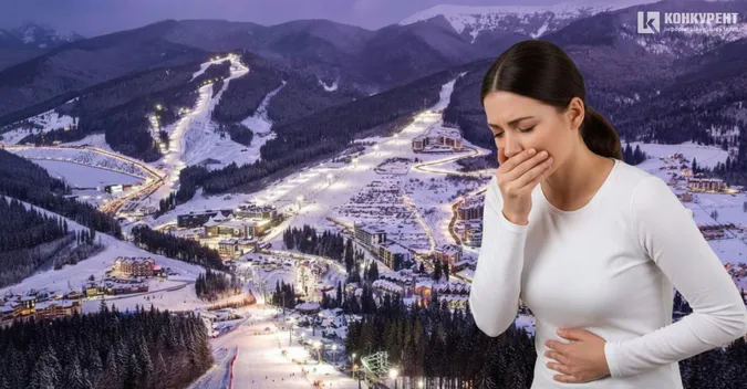 Замість лиж – блювота і діарея: що коїться з туристами в Буковелі (фото)