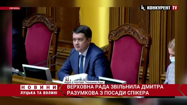⚡️Разумков – не Голова Верховної Ради: «за» проголосували 284 депутати (відео)