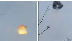 Показали видовищне відео збиття шахеда пілотом легендарного F-16