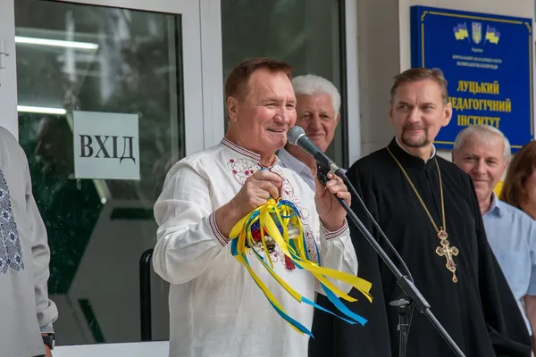 Тарас Шкітер привітав студентів педагогічного інституту з початком нового навчального року (фото, відео)