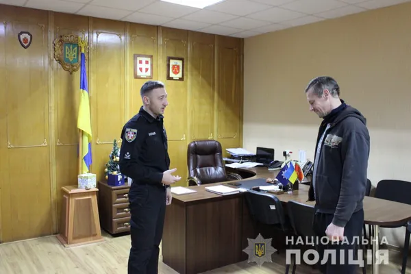 У Ковелі відзначили сміливця, який самотужки затримав грабіжника (фото)