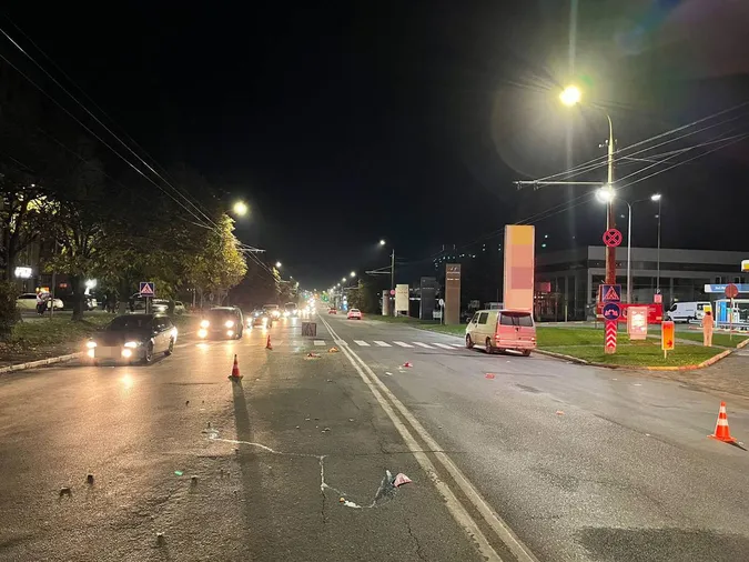 У Луцьку «тойота» збила на переході молоду жінку (фото)