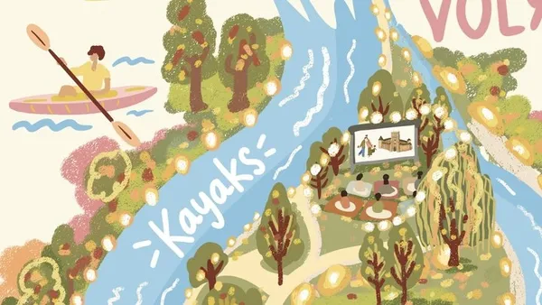 Затишний і казковий: ілюстраторка створила незвичну мапу Луцька (фото)