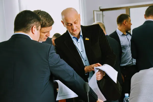 ...а депутати будують плани на подальшу роботу