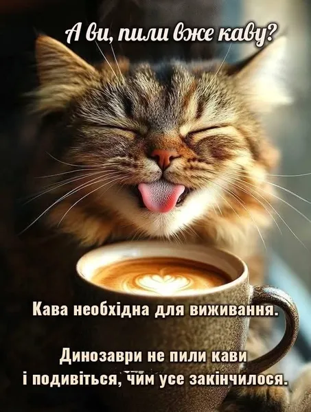 ☕️Добрий ранок: милі картинки та побажання для вас і ваших рідних