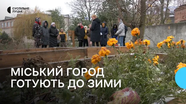 У Луцьку готують до зими міський город (відео)