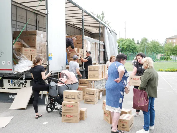 Global Empowerment Mission actively helps Ukrainians in Sumy region