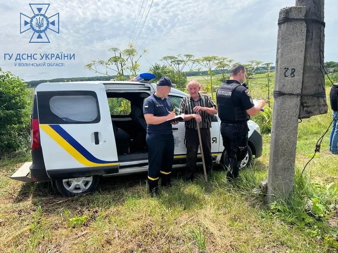 У Боголюбах пенсіонер випадково підпалив сусідський город (фото)