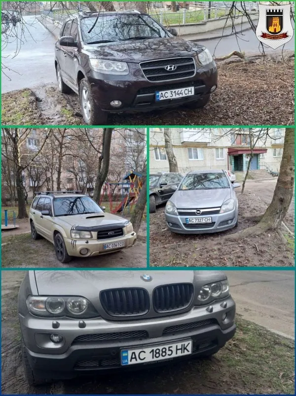 У Луцьку паркохамів оштрафували за знищені зелені зони (фото)