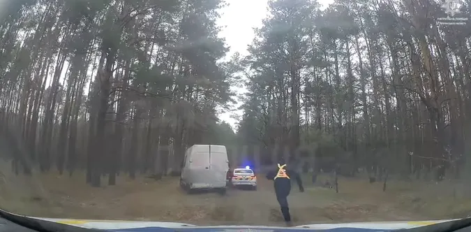 У Ковелі п'яний водій втікав від патрульних (відео)