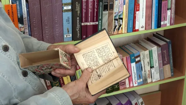 Лучанка показала власну колекцію мініатюрних книжок (відео)
