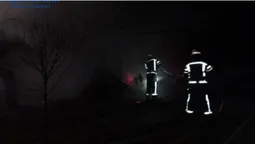 У Нововолинську горів дерев'яний дачний будинок