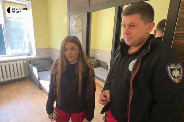 Світлана Смаль з напарником Володимиром Григор'євим