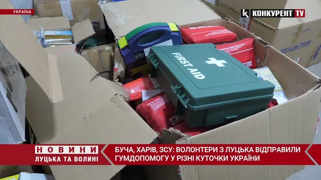 Буча, Харків, армія: «Свідомі» відправили гумдопомогу в різні куточки України (фото, відео)