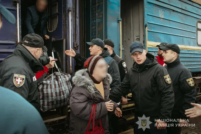 Люди залишали дім під звуки вибухів: до Ковеля прибув евакуаційний потяг з Донеччини (фото)