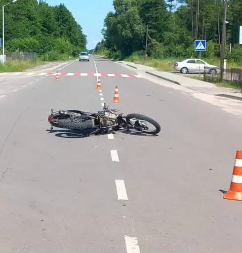 Шість за останню добу: на Волині почастішали аварії за участі мотоциклістів