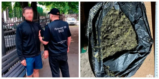 У Луцьку зловили військового в СЗЧ, який тримав у підвалі цілий пакет «трави»