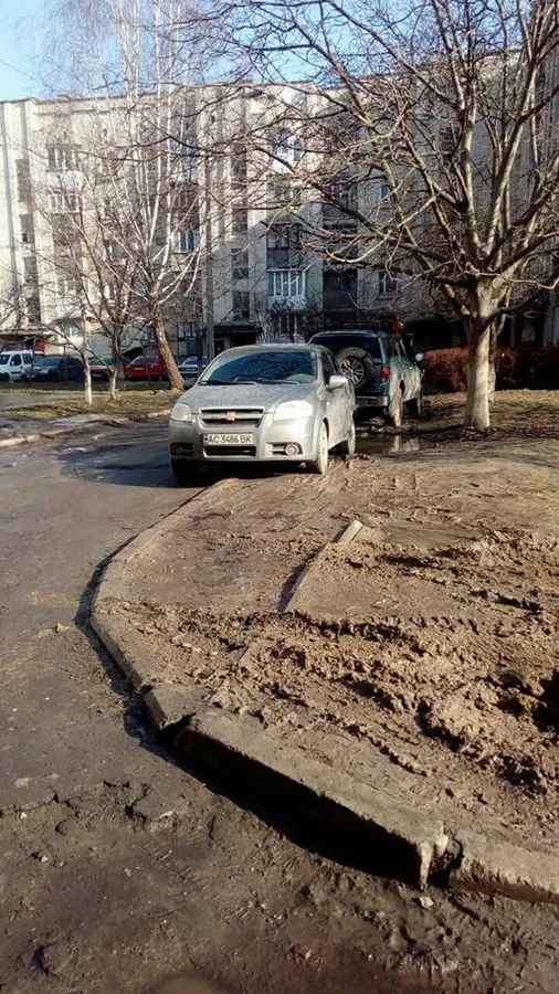 Муніципали знову борються з автохамами в Луцьку (фото) 