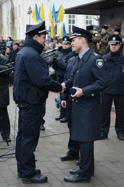 Патрульні поліцейські Луцька присягнули на вірність