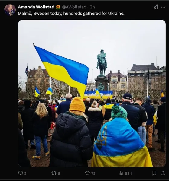 «Я з Україною»: як іноземці і досі підтримують українців (фото, відео)