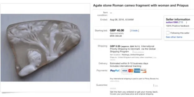Вкрадені з Британського музею експонати виставили на eBay за $50 (фото)