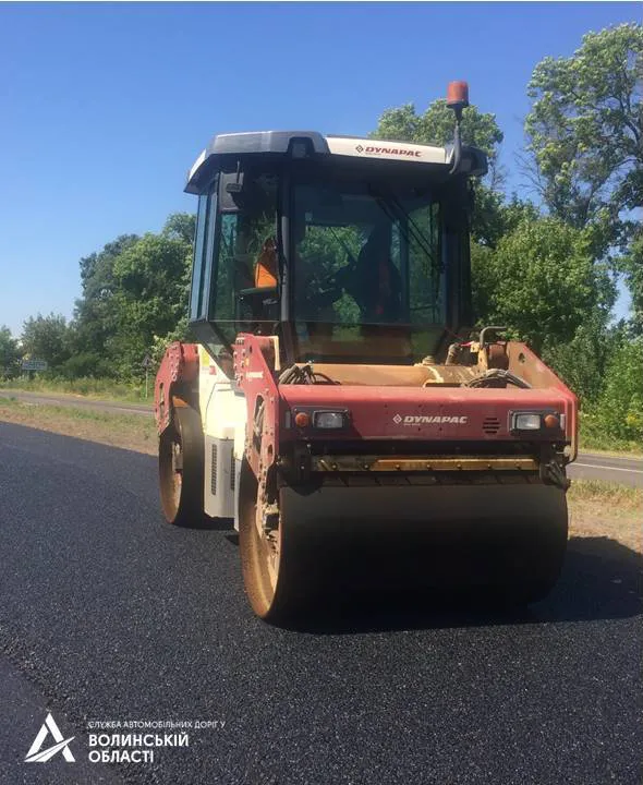 Показали відремонтовану частину автодороги Луцьк-Рівне (фото)