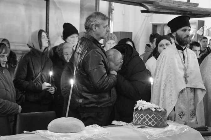 У Луцьку попрощалися з полеглим на Херсонщині 24-річним Юрієм Волошиним