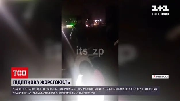 У Запоріжжі група підлітків півтори години лупцювала ногами школярок (відео)