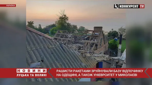 Росіяни обстріляли Миколаїв та Одещину (відео)